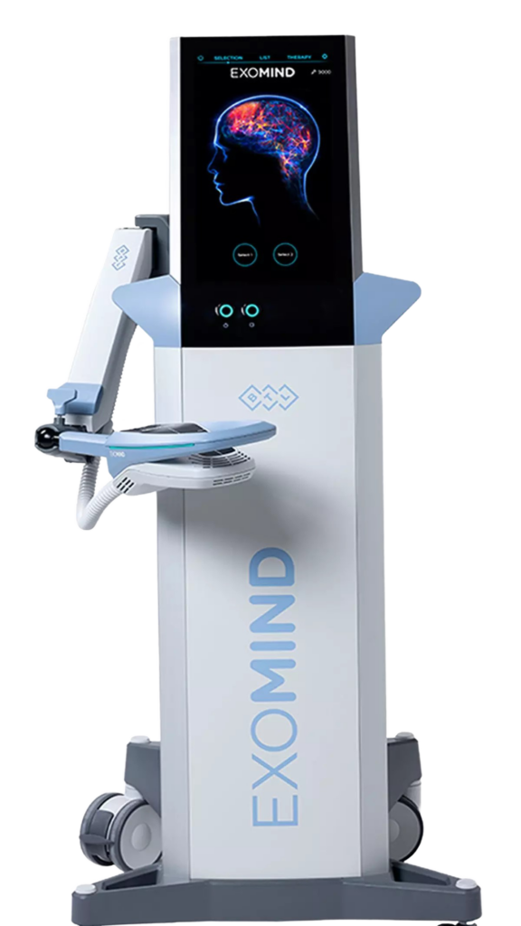 EXOMIND® device used for Neural Activation Therapy and rTMS in Edmonton at Fundament Health